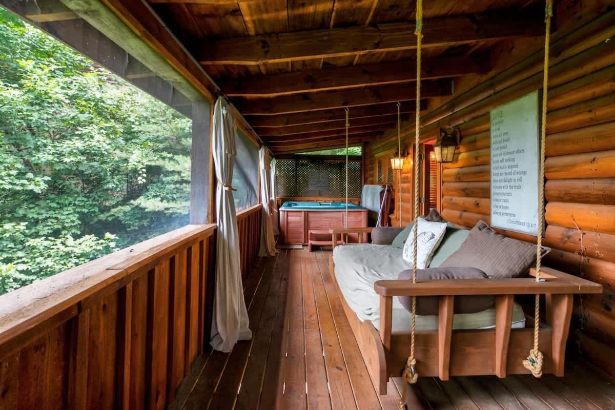 Nice View Fireplace, Hot Tub, Porch Bed, Private เซอเวียร์วีล ภายนอก รูปภาพ